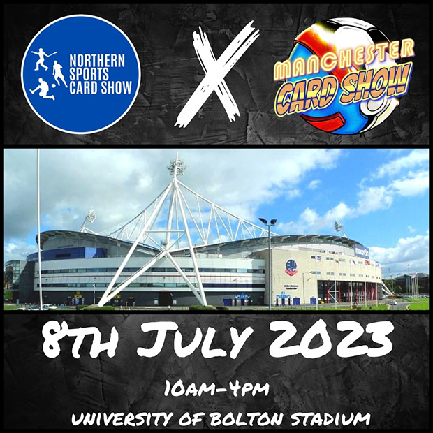 Manchester Card Show | July 8, 2023 | Event Flyer
