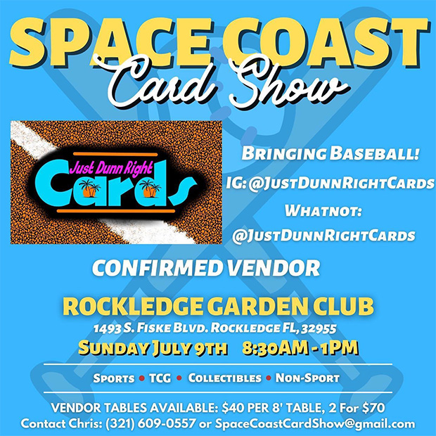 Space Coast Card Show – The Radicards® Calendar