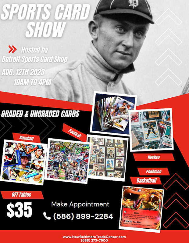 Detroit Sports Card Show The Radicards® Calendar