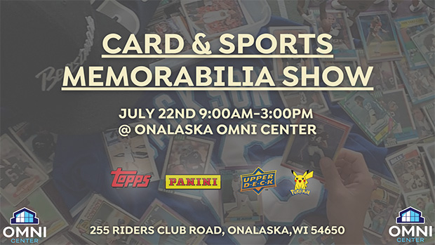 Card & Sports Memorabilia Show | July 22, 2023 | Event Flyer