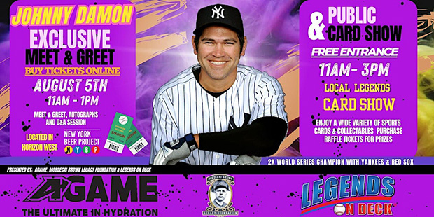 Local Legends Card Show | August 5, 2023 | Event Flyer