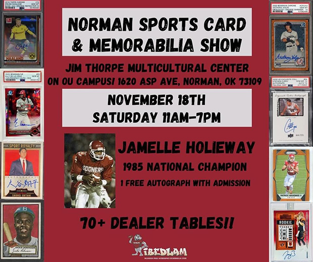 Norman Sports Card & Memorabilia Show The Radicards® Calendar