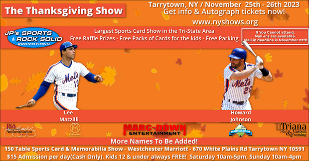 New York Thanksgiving Show | November 25-26, 2023 | Event Flyer