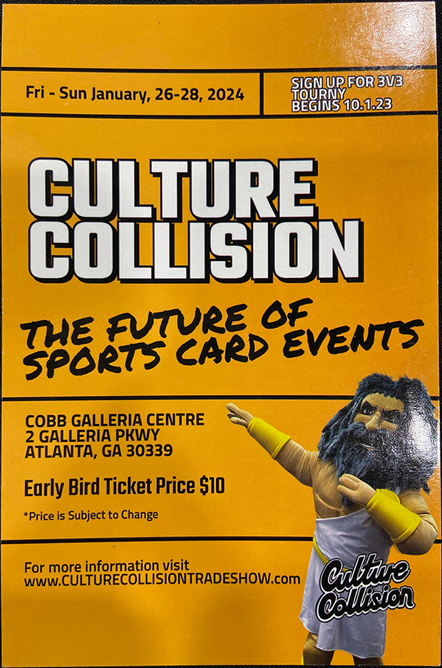 Culture Collision | January 26-28, 2024 | Event Flyer