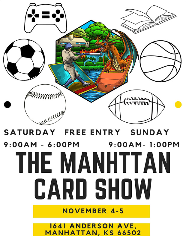 The Manhattan Card Show | November 4-5, 2023 | Event Flyer