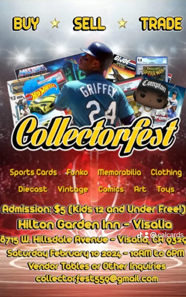 Collectorfest | February 10, 2024 | Event Flyer