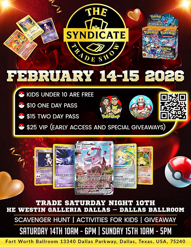 The Syndicate Trade Show | February 14-15, 2026 | Event Flyer
