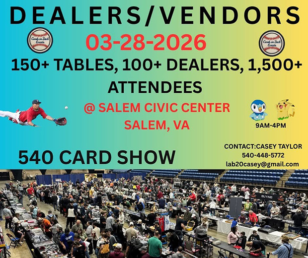 Cards on Deck Card Show | March 28, 2026 | Event Flyer