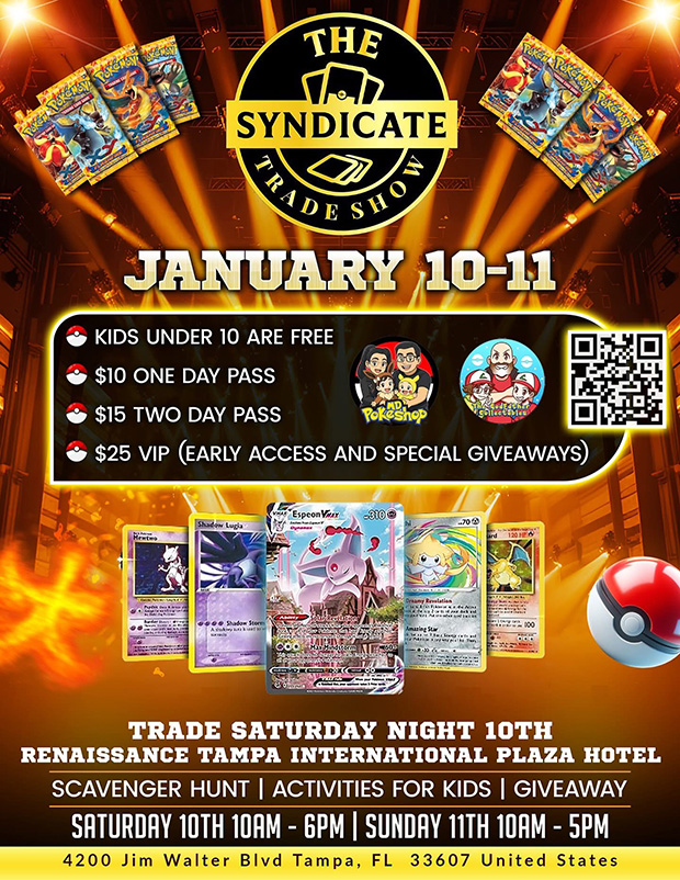 The Syndicate Trade Show | January 10-11, 2026 | Event Flyer